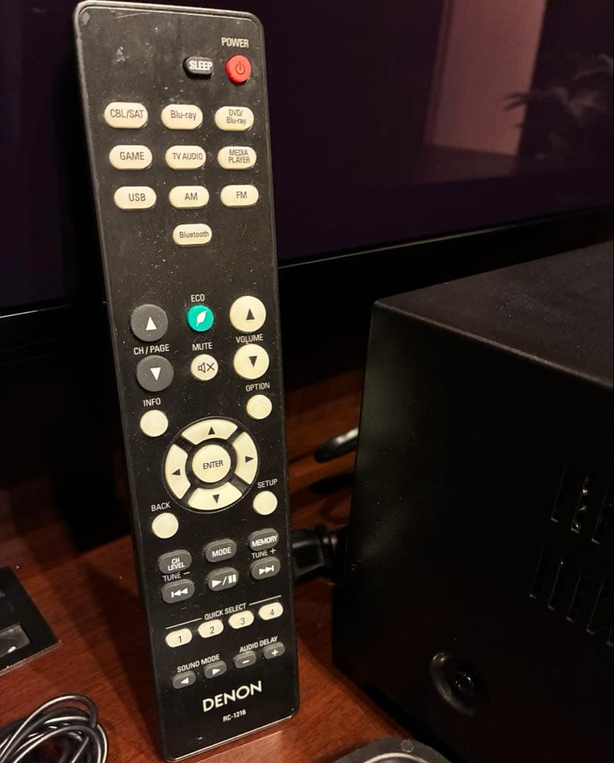 DENON 5.2ch AVアンプ AVR-X550BT【動作確認済】