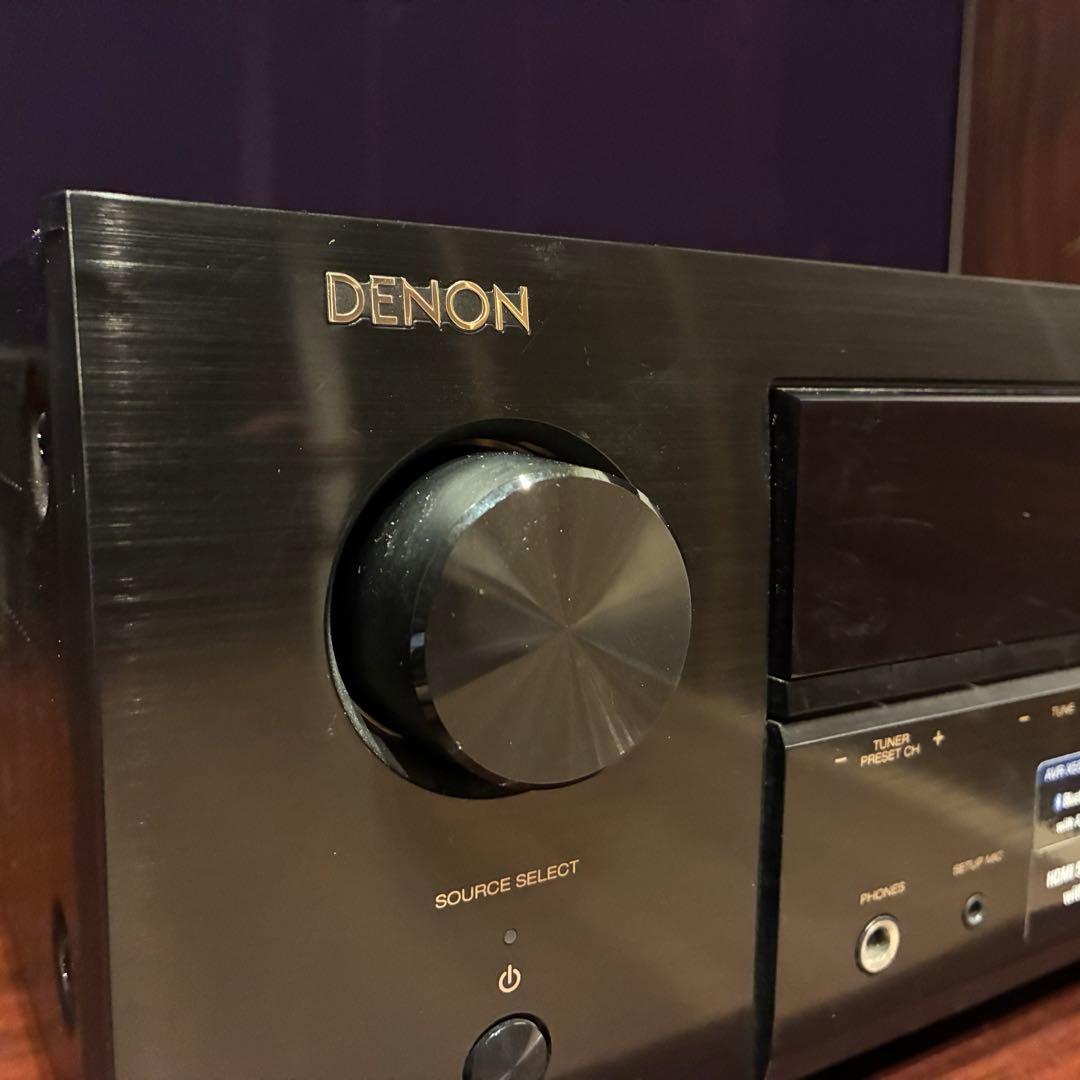 DENON 5.2ch AVアンプ AVR-X550BT【動作確認済】