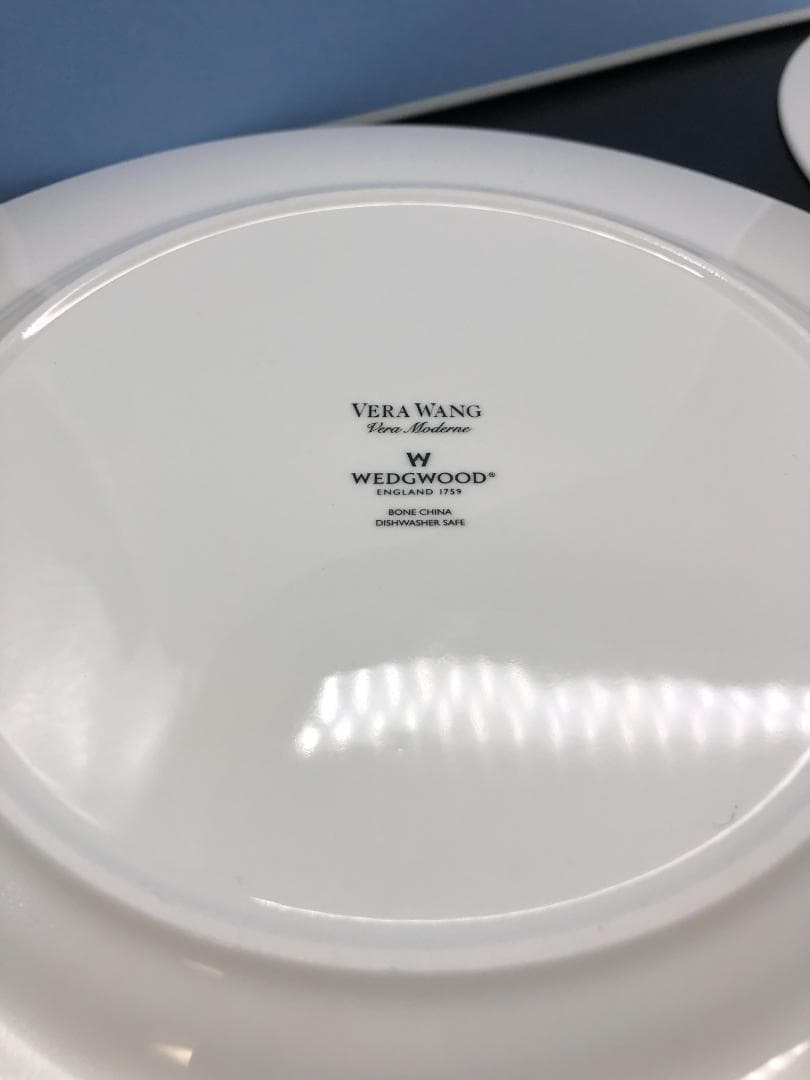 未使用品 ウェッジウッド VERA WANG ディナープレート 2枚セット