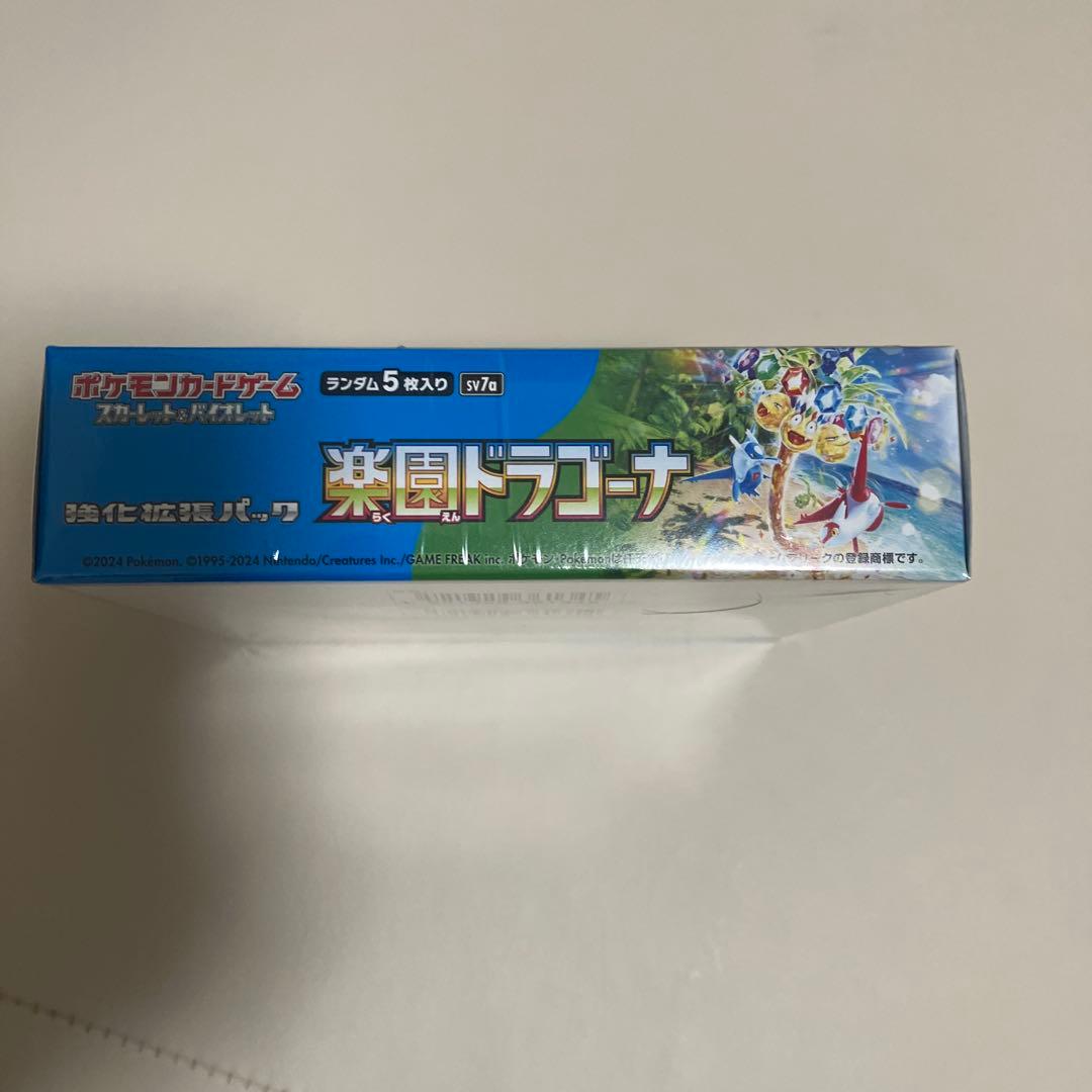 ポケモンカードゲーム 楽園ドラゴーナ　ボックス　未開封