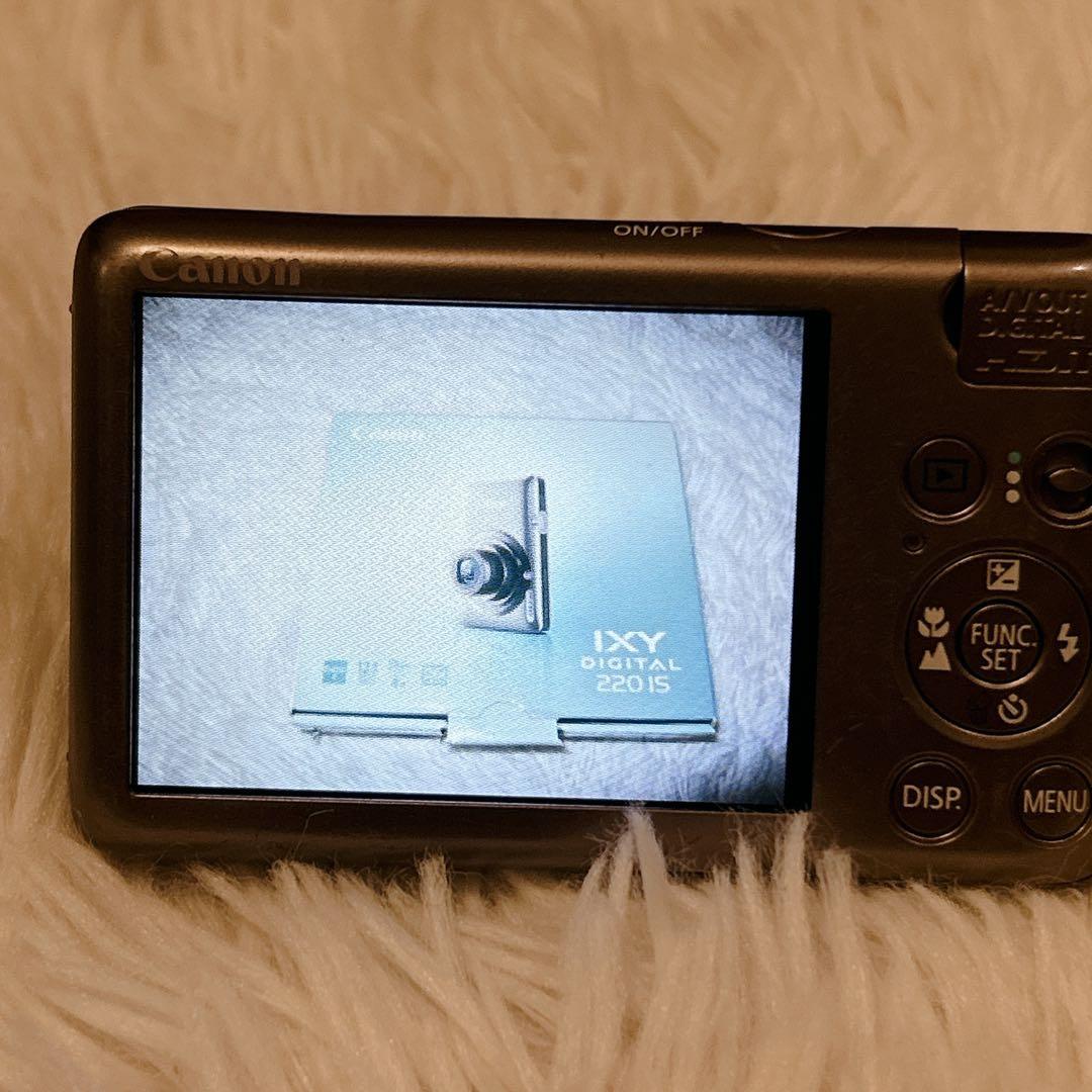 Canon IXY 220 ISコンパクトデジタルカメラ ブラウン
