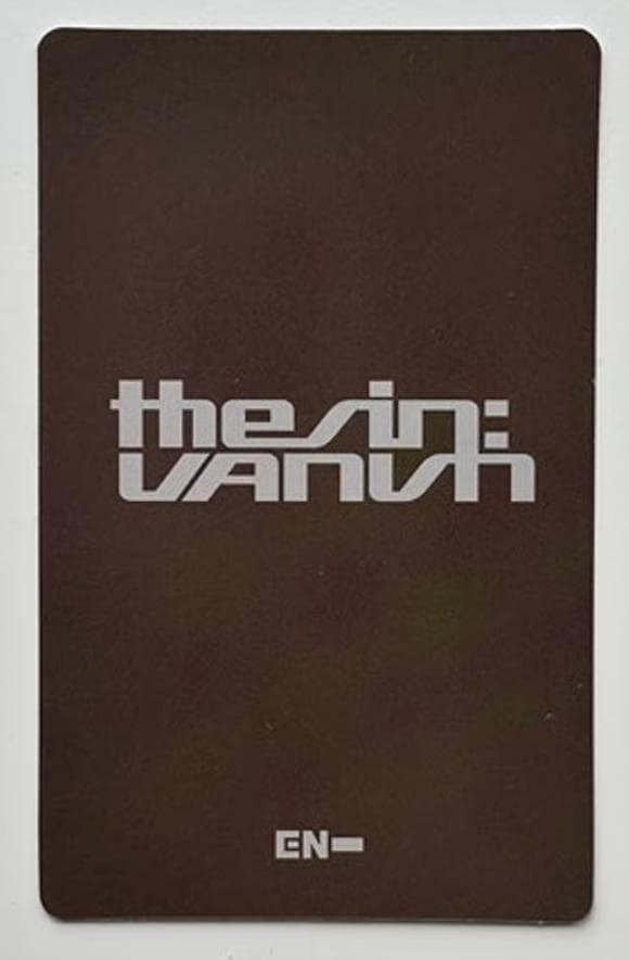enhype ソヌ The Sin Vanish KPOP NARA 特典トレカ