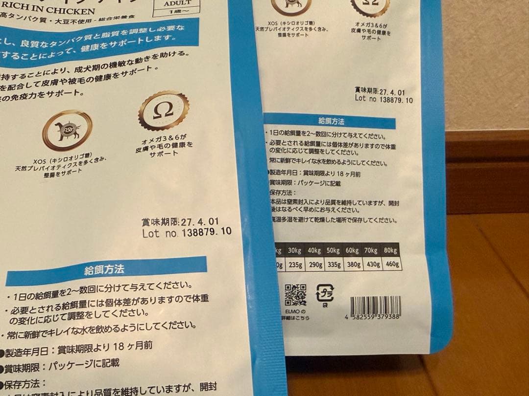 【ELMOリッチインチキン】成犬用