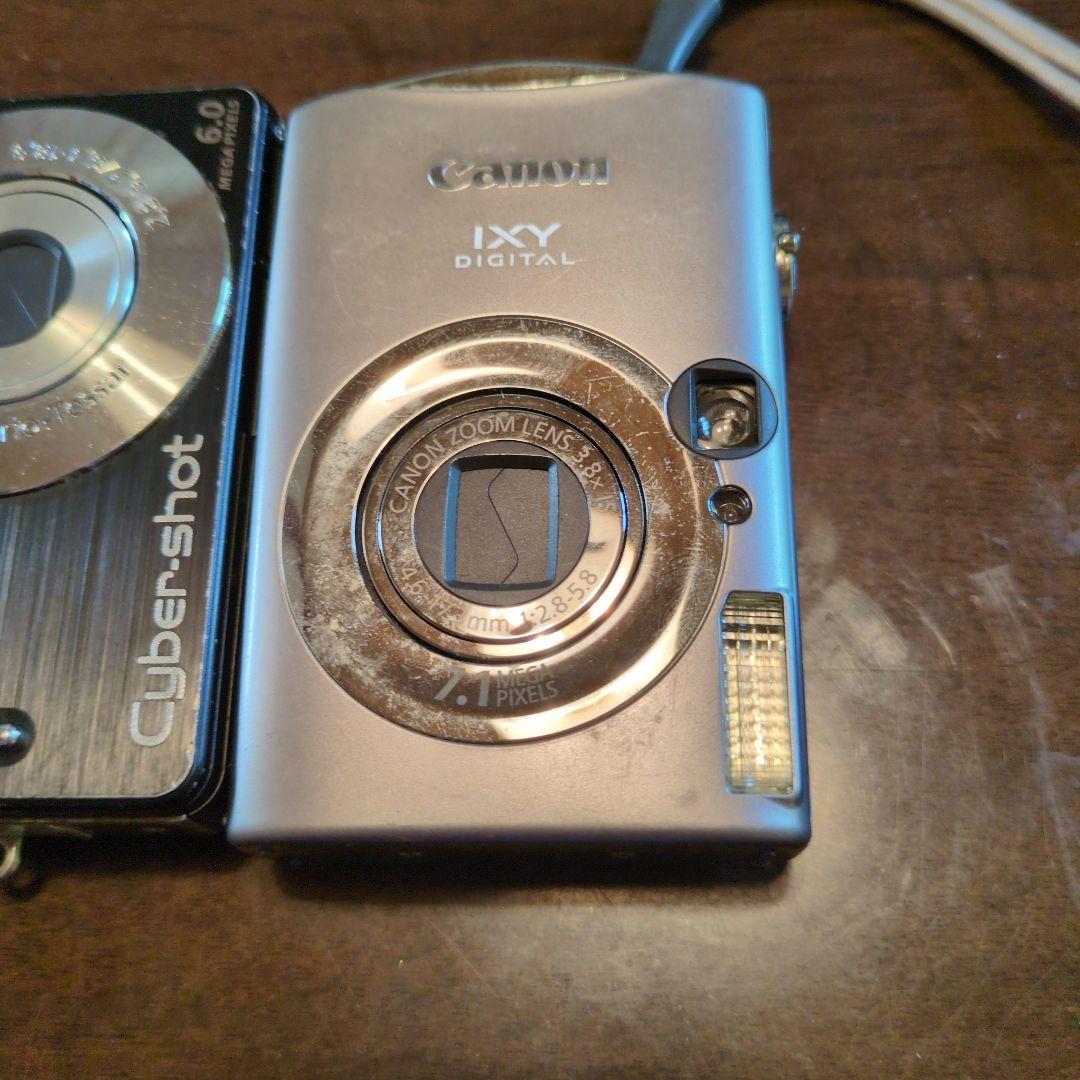 Sony Cyber-shot & Canon IXY Digitalジャンク品