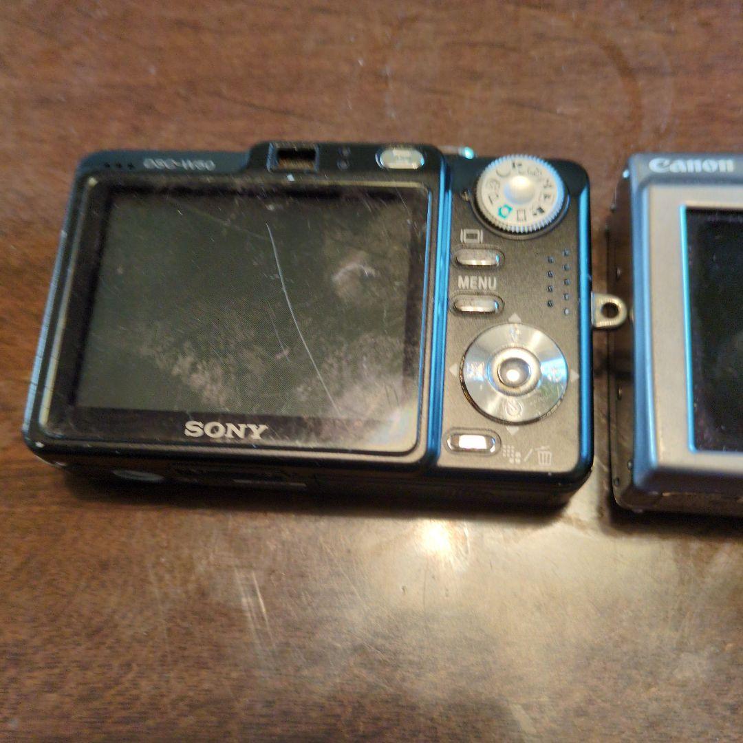 Sony Cyber-shot & Canon IXY Digitalジャンク品