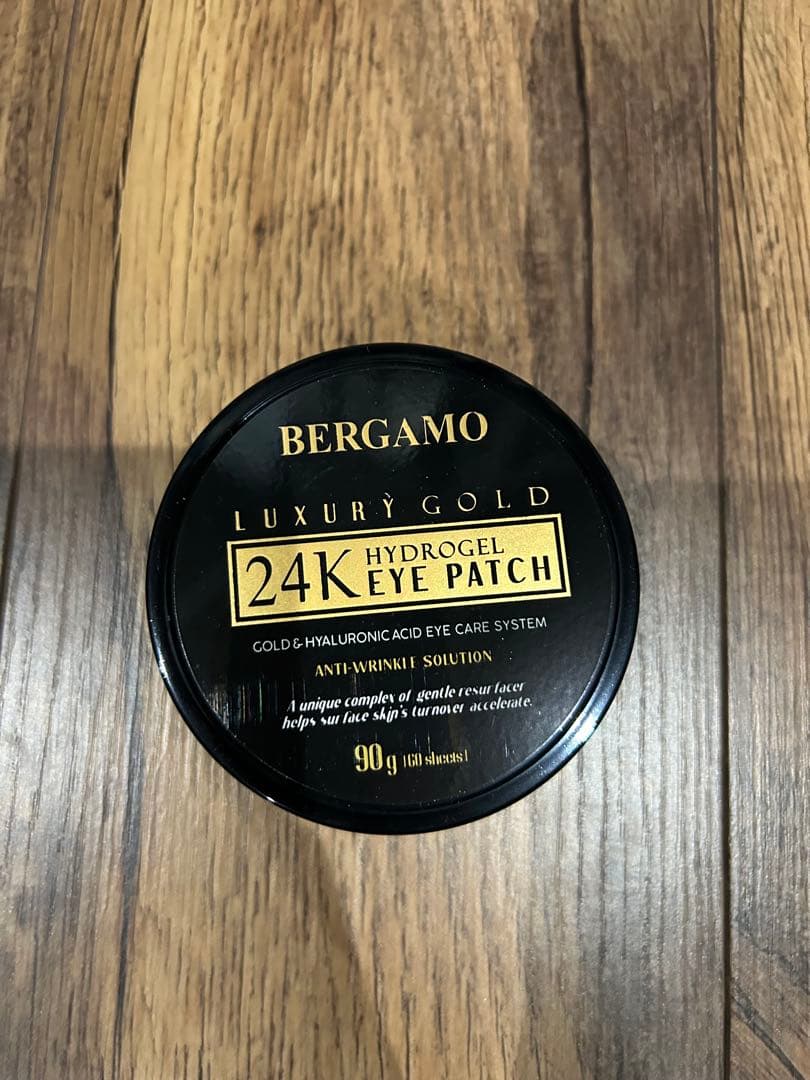 パック・フェイスマスク Bergamo 24K Hydrogel Eye Patch 90g