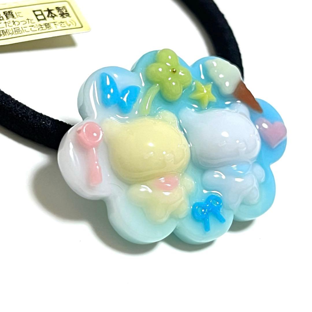 カヤ　☪︎⋆☽様お取り置きですＮｏ．224 ペンダント キーホルダー レジン クマ