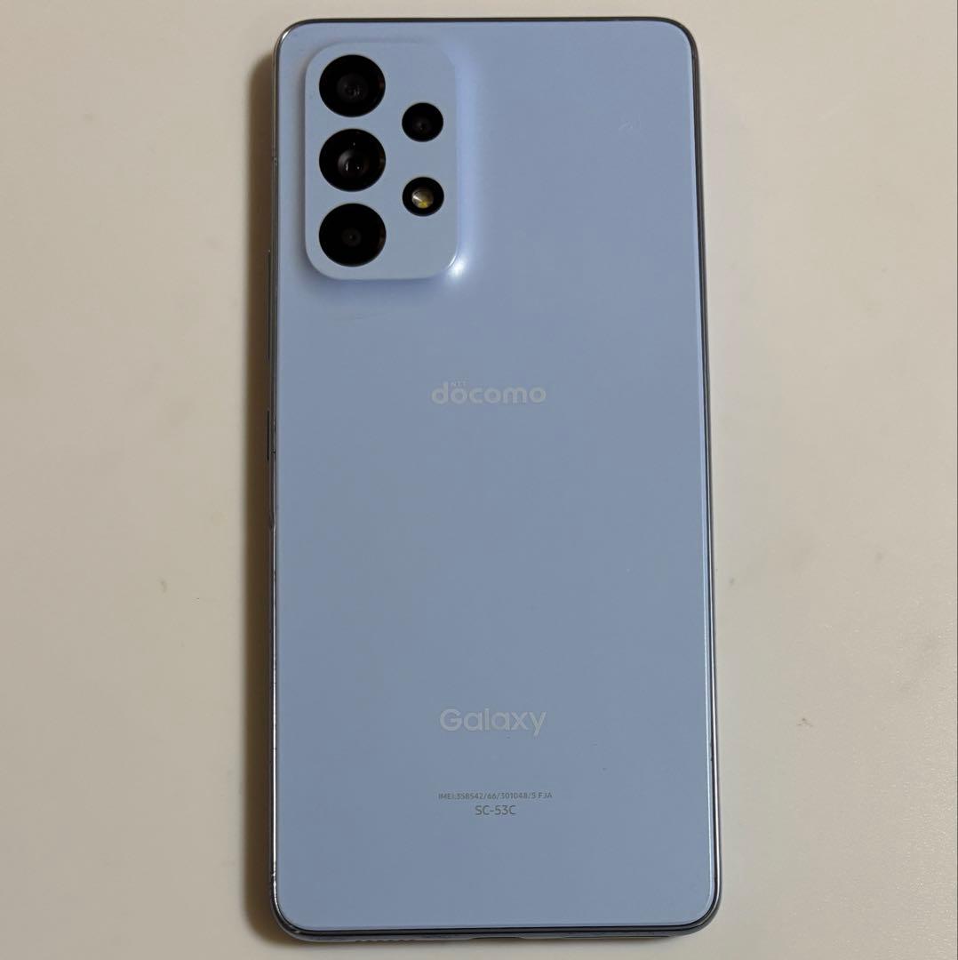 128G 5G 液晶綺麗 SC-53C Galaxy A53 ドコモSIMフリー