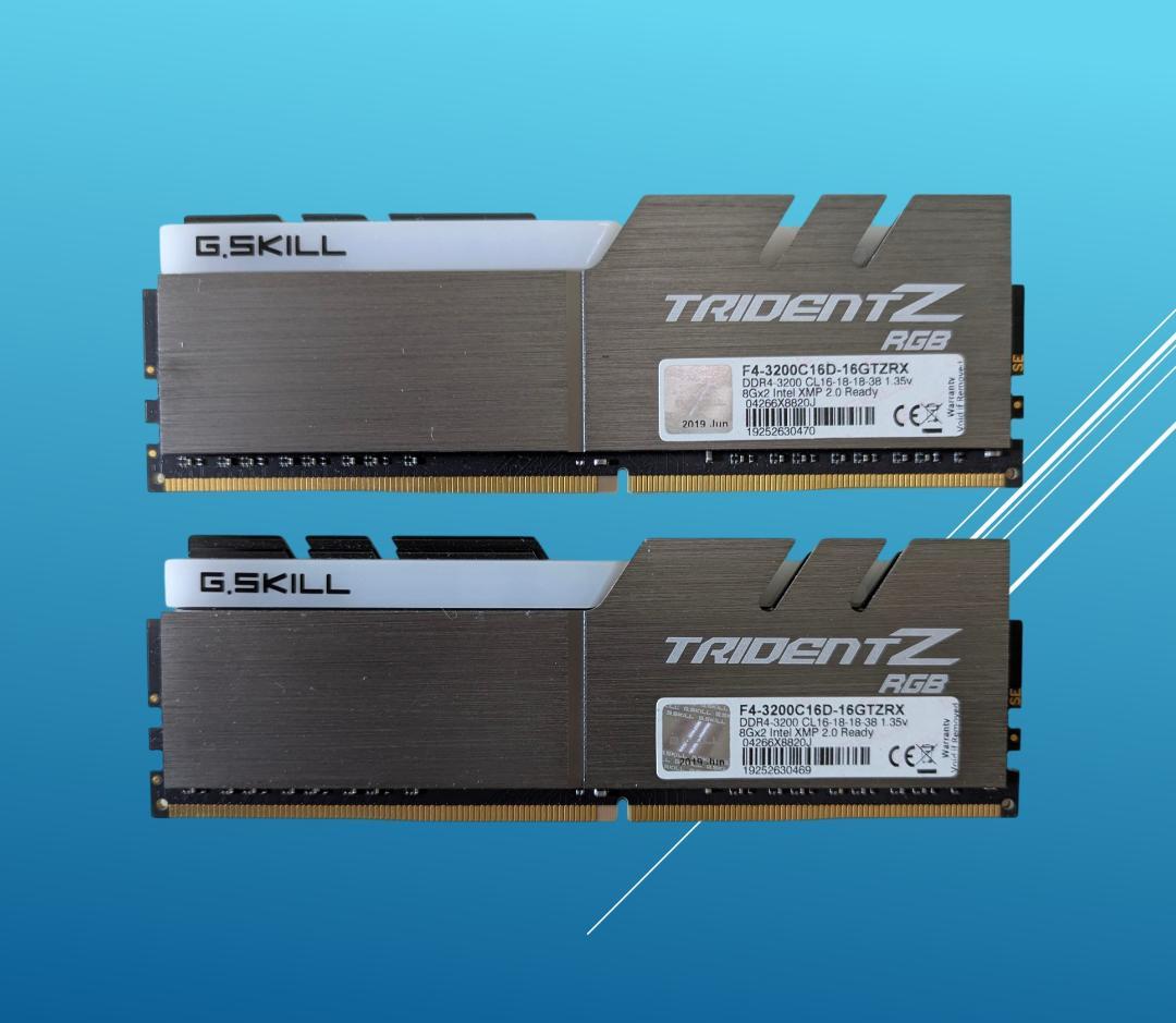 動作確認済み G.SKILL Trident Z DDR4 16G/#34C
