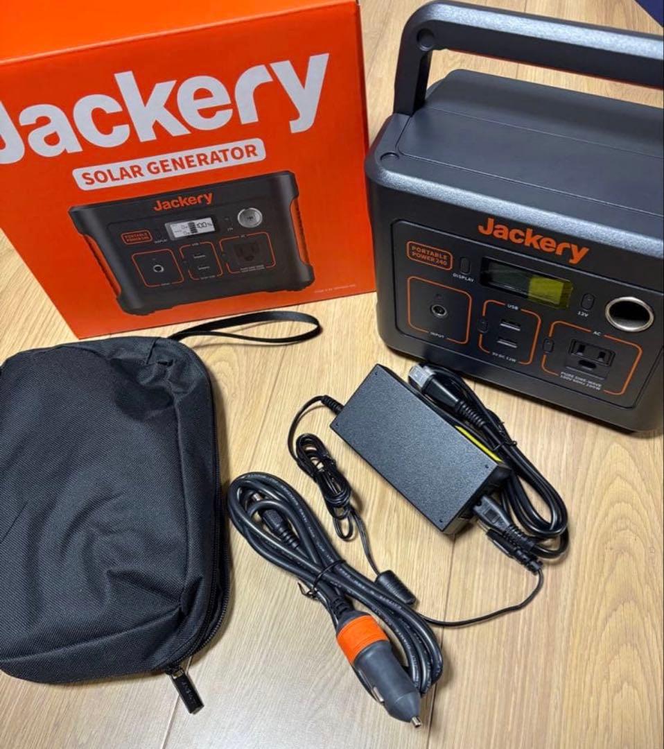 【新品同様】Jackery Portable Power 240 ポータブル電源