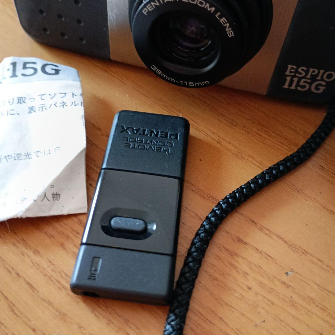 PENTAX ESPIO 115G リモコン 作動確認済 クイックガイド 美品