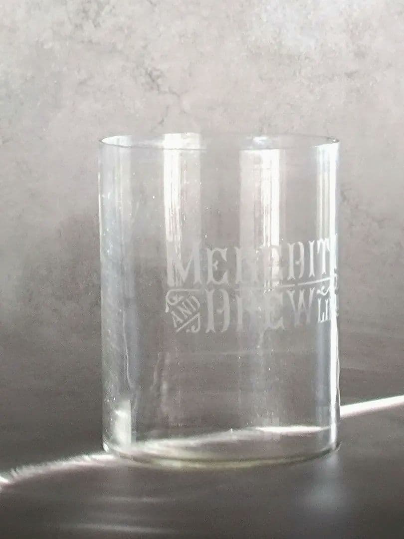 アンティーク MEREDITH & DREW ビスケットジャー 販促品