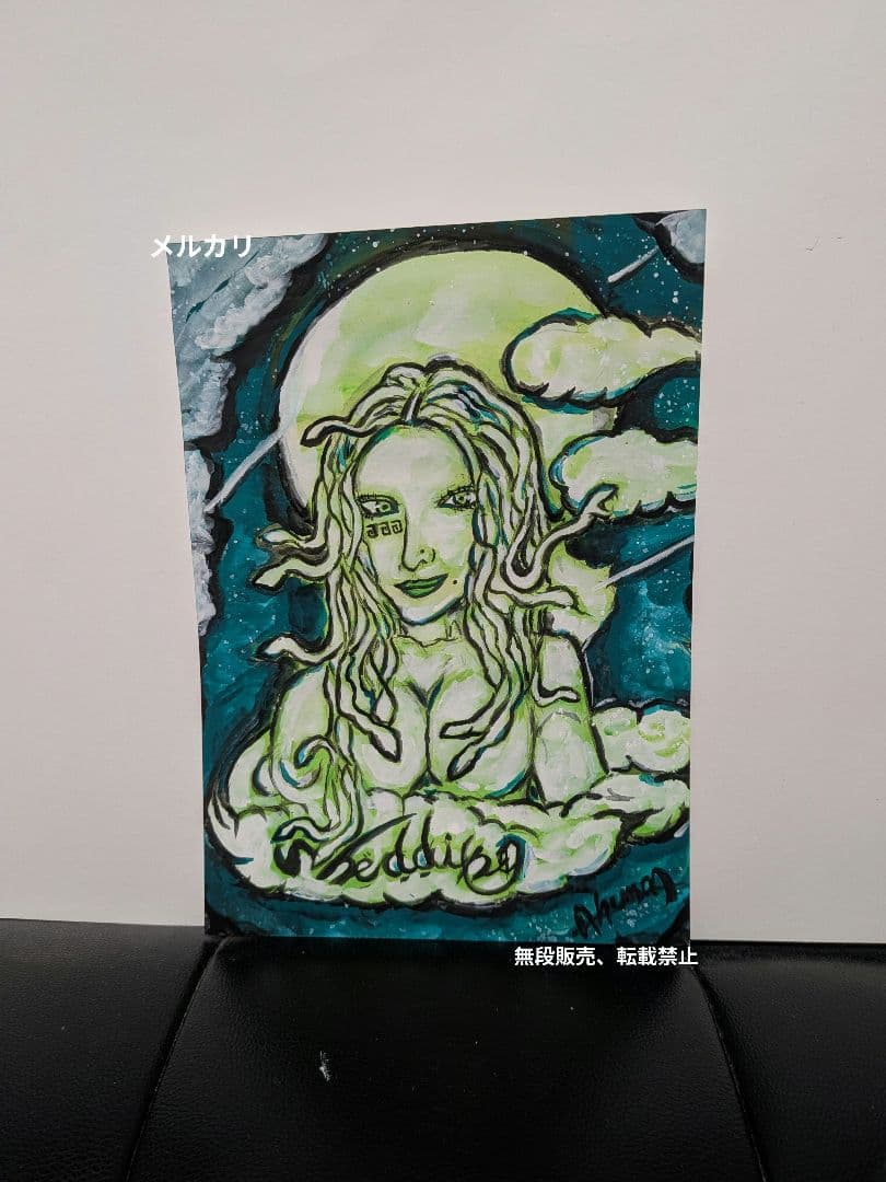 アクリル画　B5サイズ　原画一点もの 13