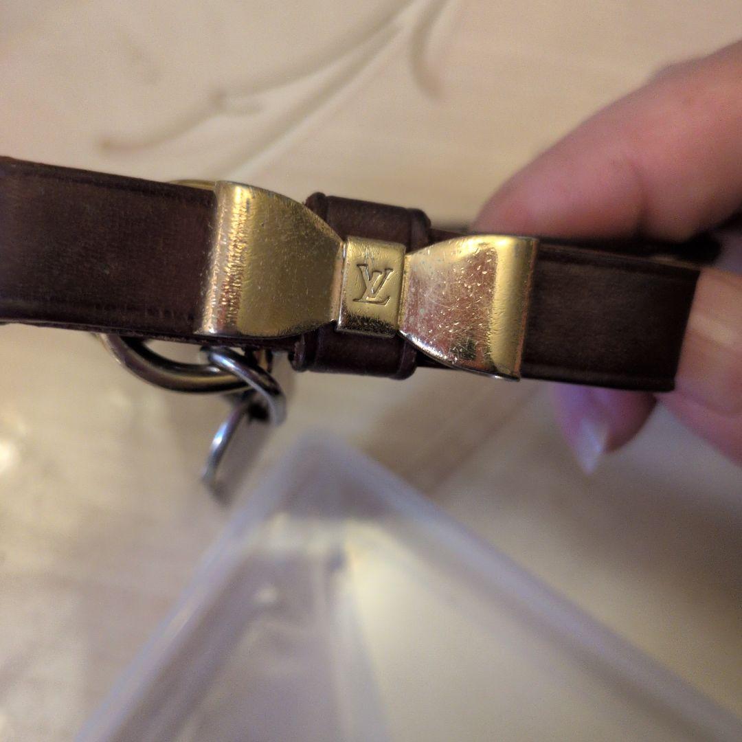 Louis Vuitton コリエバクスターXS首輪リボン