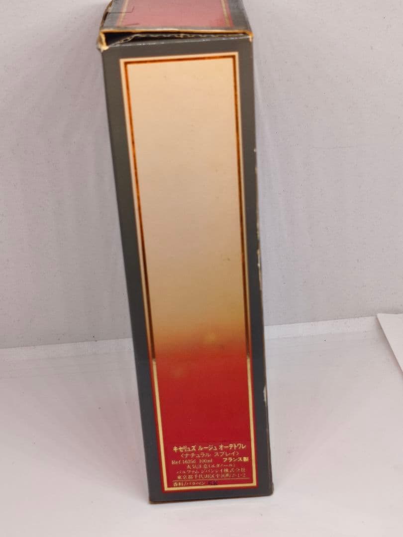 日本語ラベル　ジバンシー　キセリュズ　ルージュ　オードトワレ　100ml
