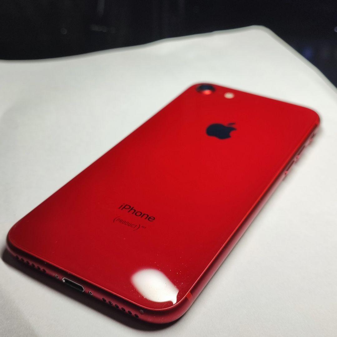 iPhone 8 64GB バッテリー100レッド　SIMフリー