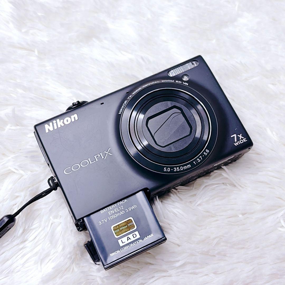 【動作確認済】Nikon COOLPIX S6100 ブラック