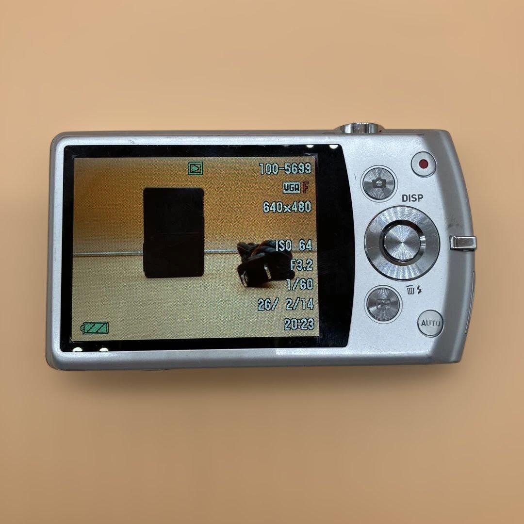 【完動品】CASIO EXILIM EX-S200 コンパクトデジタルカメラ