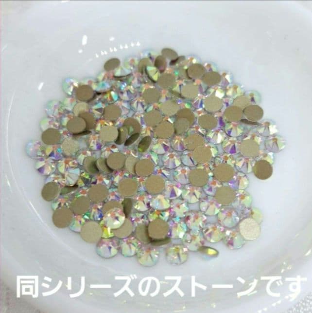 高輝度ラインストーン　16面カットクリスタルAB　SS10～SS30　新体操