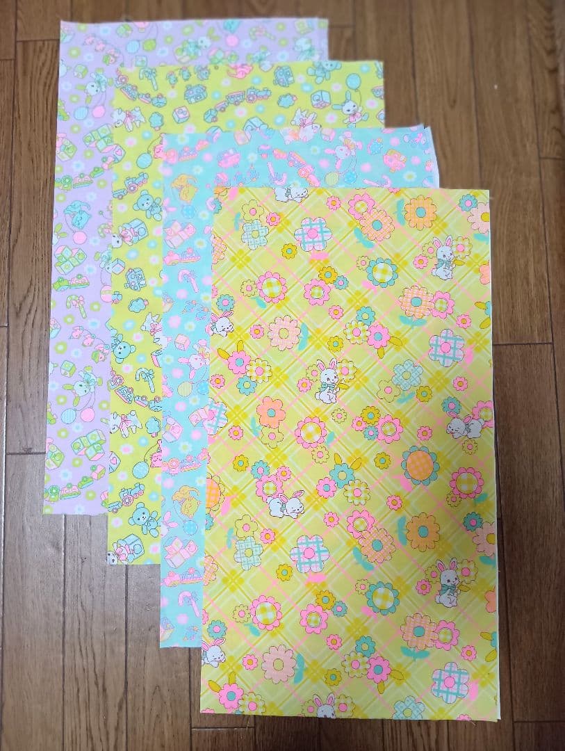 アンティークファブリックピンクス　生地