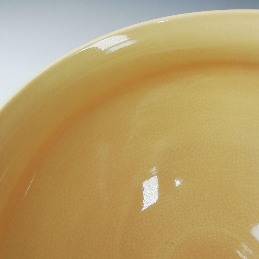 Ｔ２８５　茶碗　『淡黄交趾　鼠の嫁入』『伊藤昇峰 造』　共箱　抹茶碗　茶道具