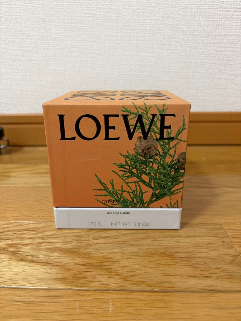LOEWE アロマキャンドル 170g ブルー
