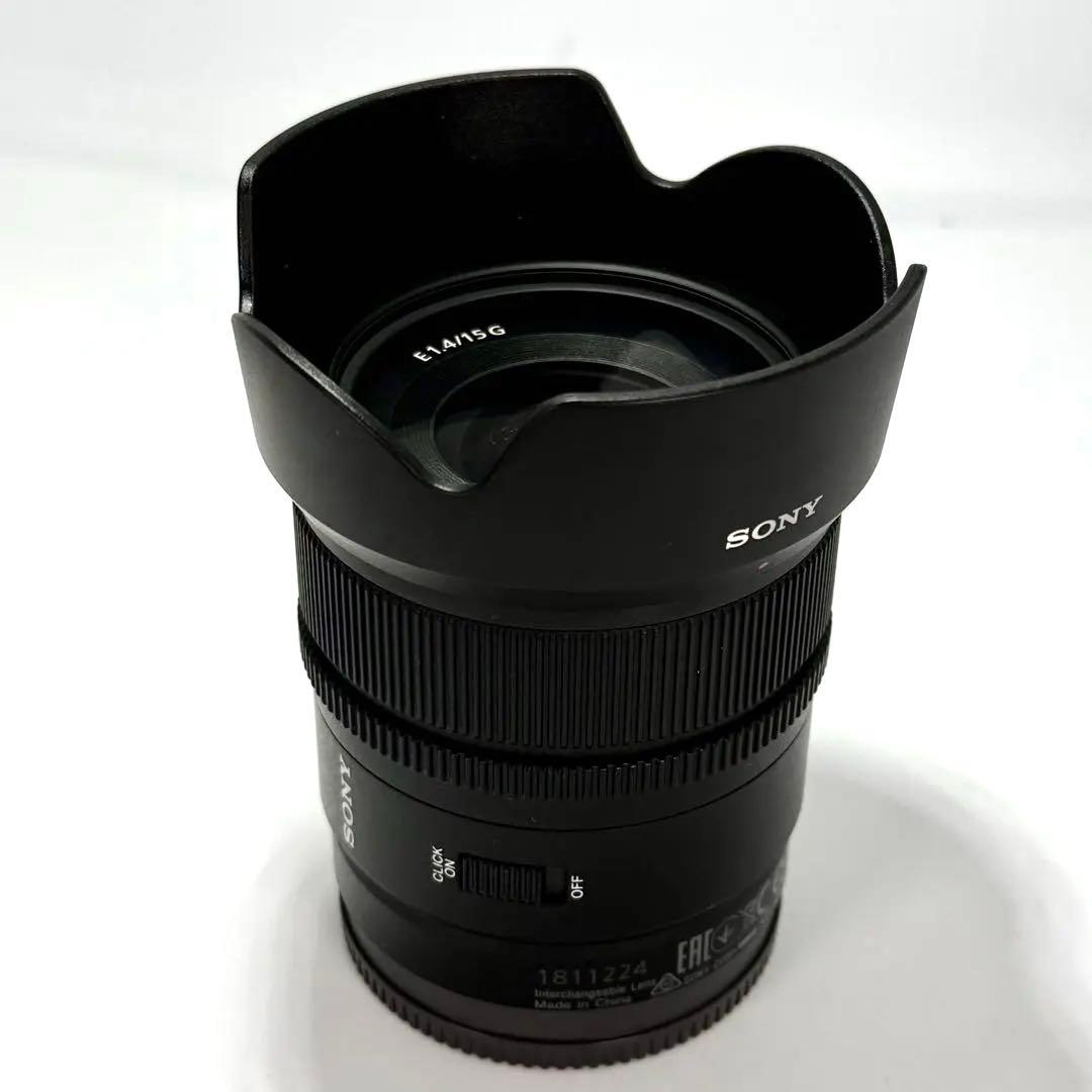 【限定SALE中】SONY E 15mm F1.4 G SEL15F14G 美品