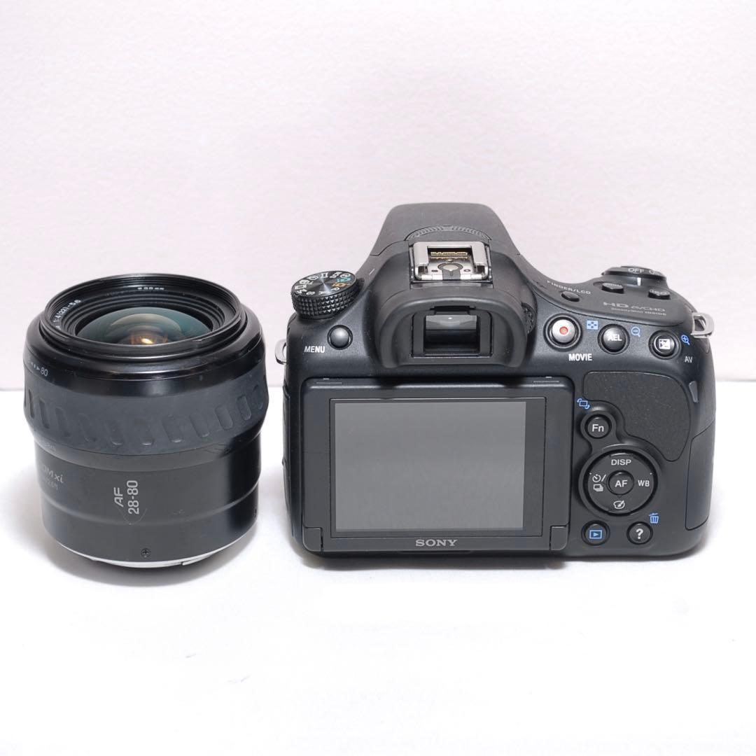 ✨美品✨SONY α58✨シングルレンズ✨すぐに使えます✨軽量モデル✨