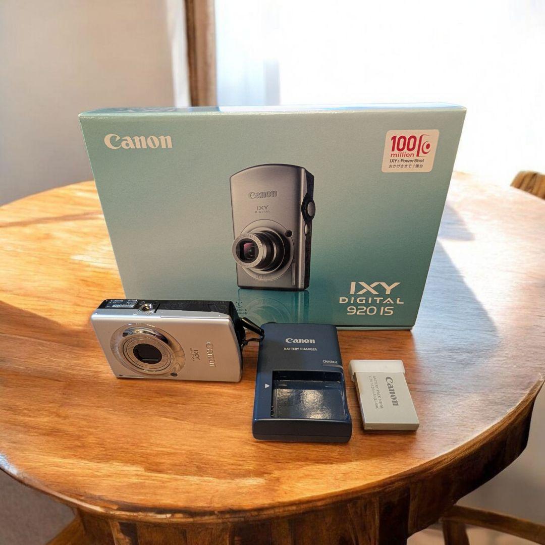 Canon IXY DIGITAL 920 IS ジャンク 動作可 付属品完備
