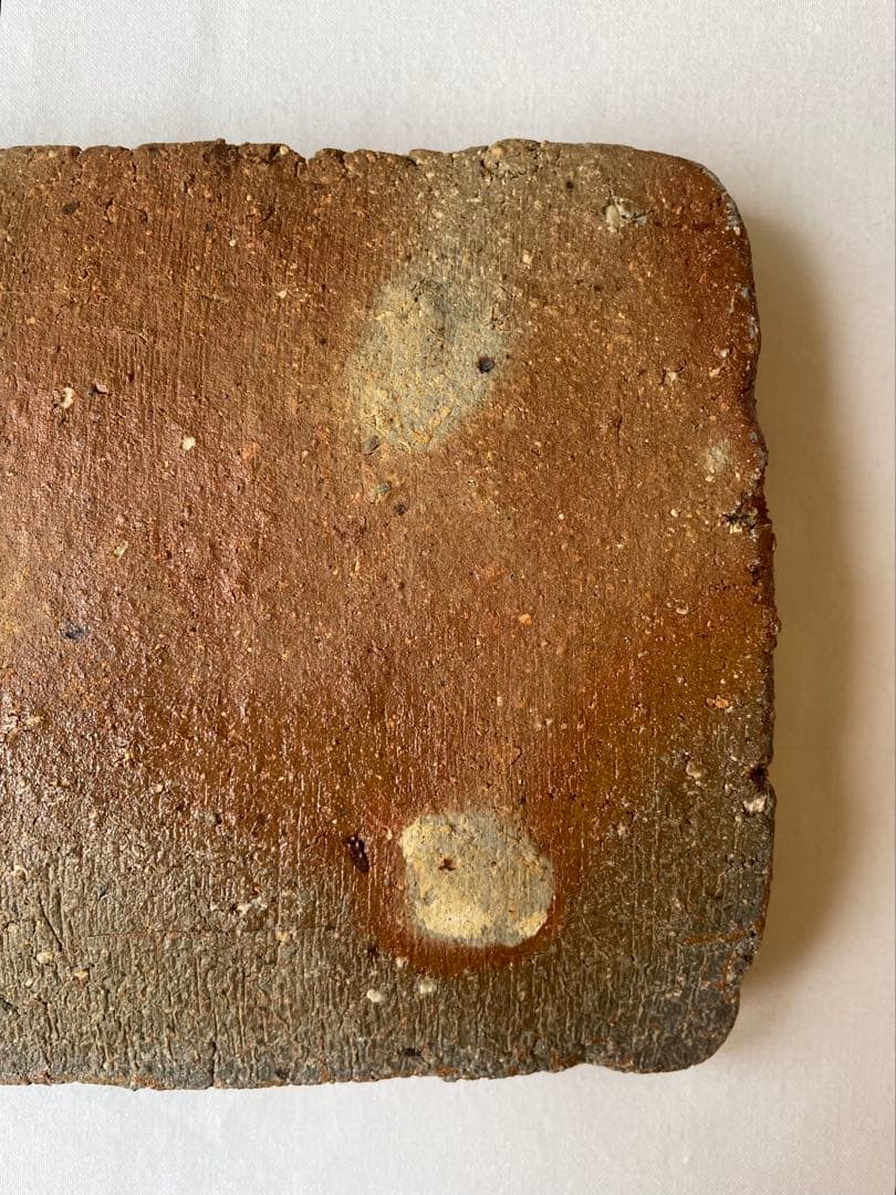 國吉清尚 作　白土 板皿　C