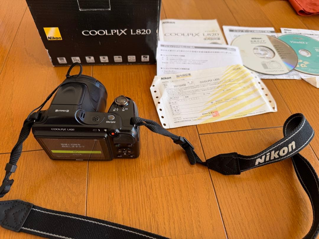 【通電確認】 NIKON COOLPIX L820 デジカメ レトロ