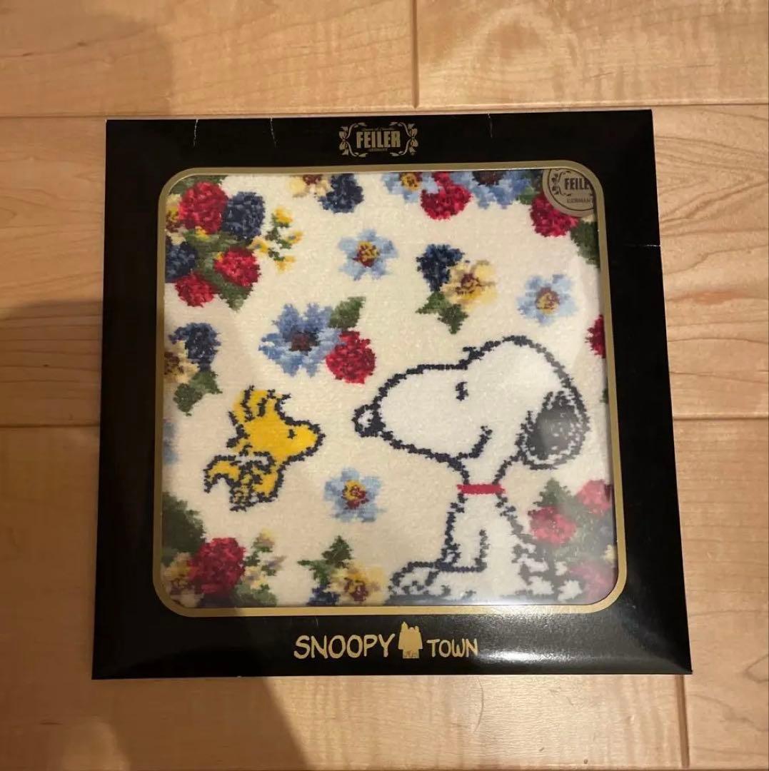 フェイラースヌーピー タオルハンカチ 2枚セット