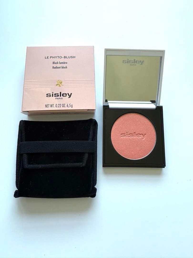 ★新品・未使用★sisley フィトブラッシュ（チーク）♯4ゴールデンローズ