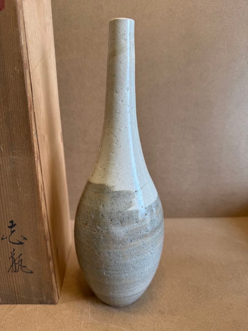 水野双鶴 花瓶