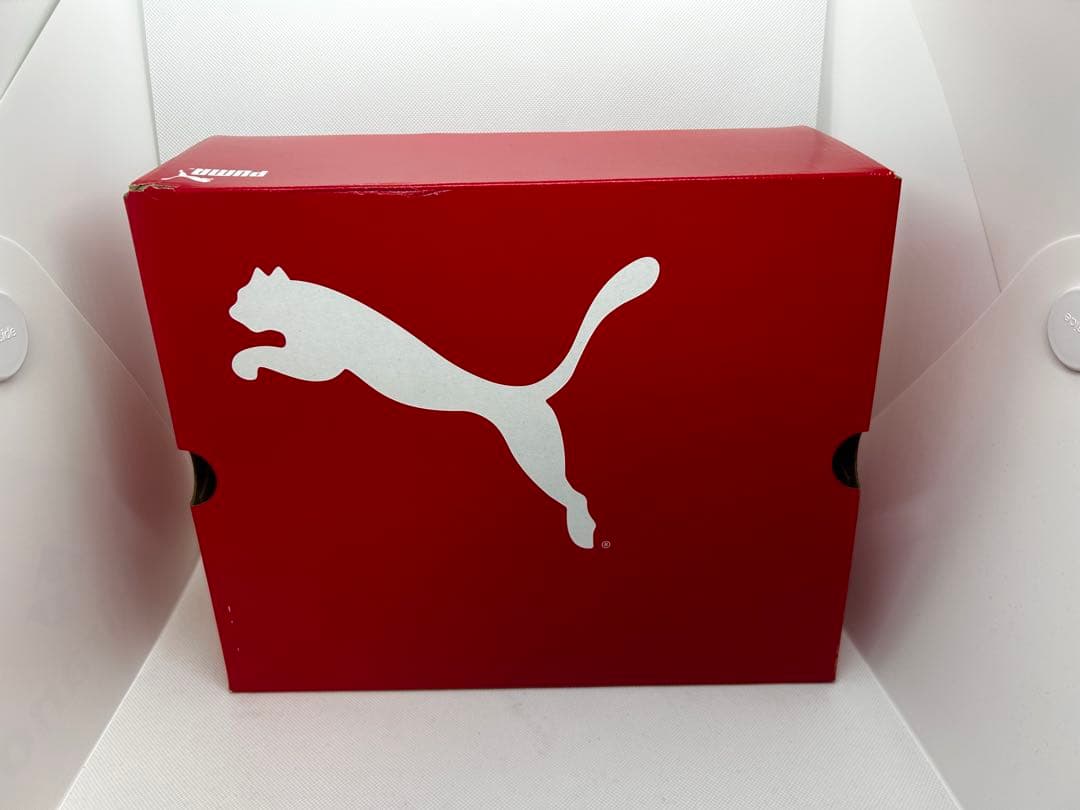 PUMA ブラウン ハイカット安全靴 ベルクロ
