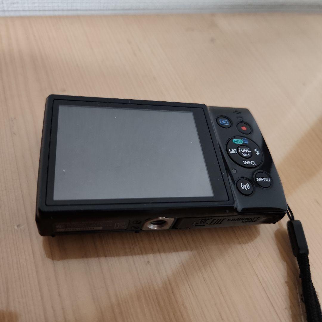 Canon IXY 190 ブラック【動作品】充電器・ストラップ・バッテリー付