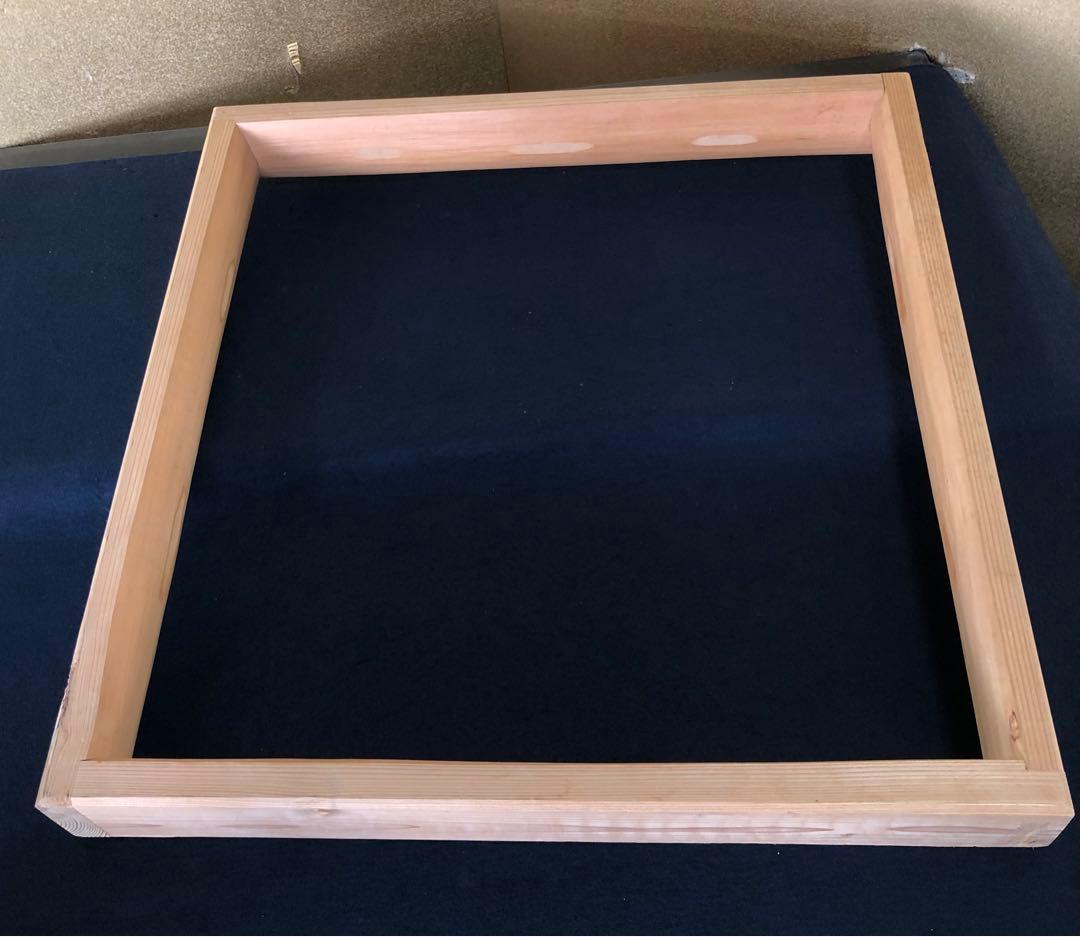 《R》茶道具 大炉用 炉縁 元箱　260316A2