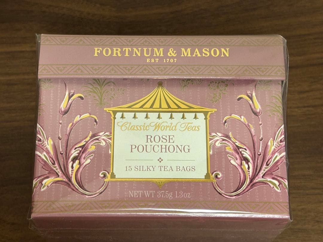 【新品未開封】フォートナム&メイソン紅茶　ローズ＆ピーチ