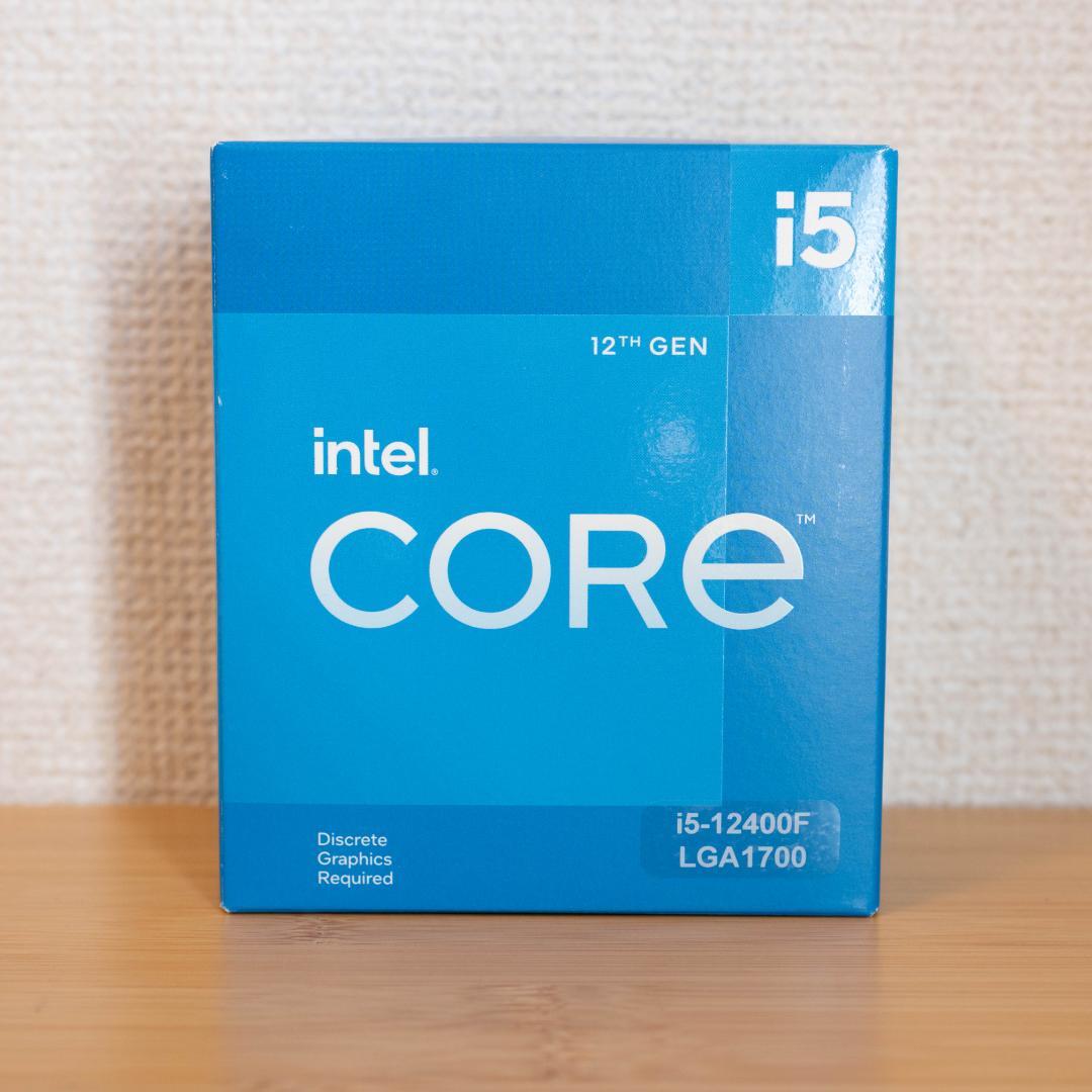 CPU Intel Core i5-12400F 12th Gen CPU