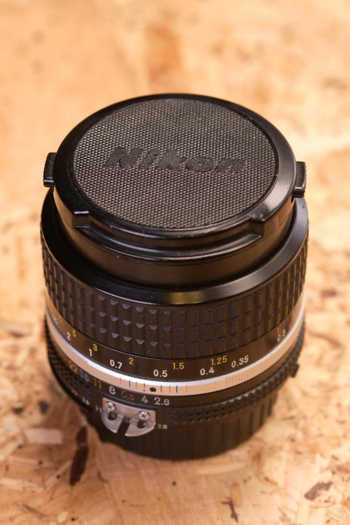 希少価値 Nikon NIKKOR 35mm F2.8 単焦点 MF 動作確認済