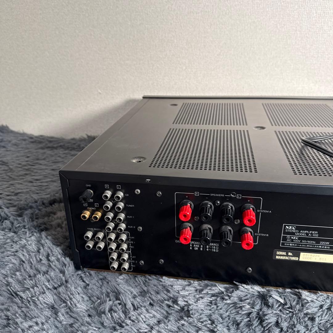 高級 NEC A-10III プリメインアンプ ニホンデンキ