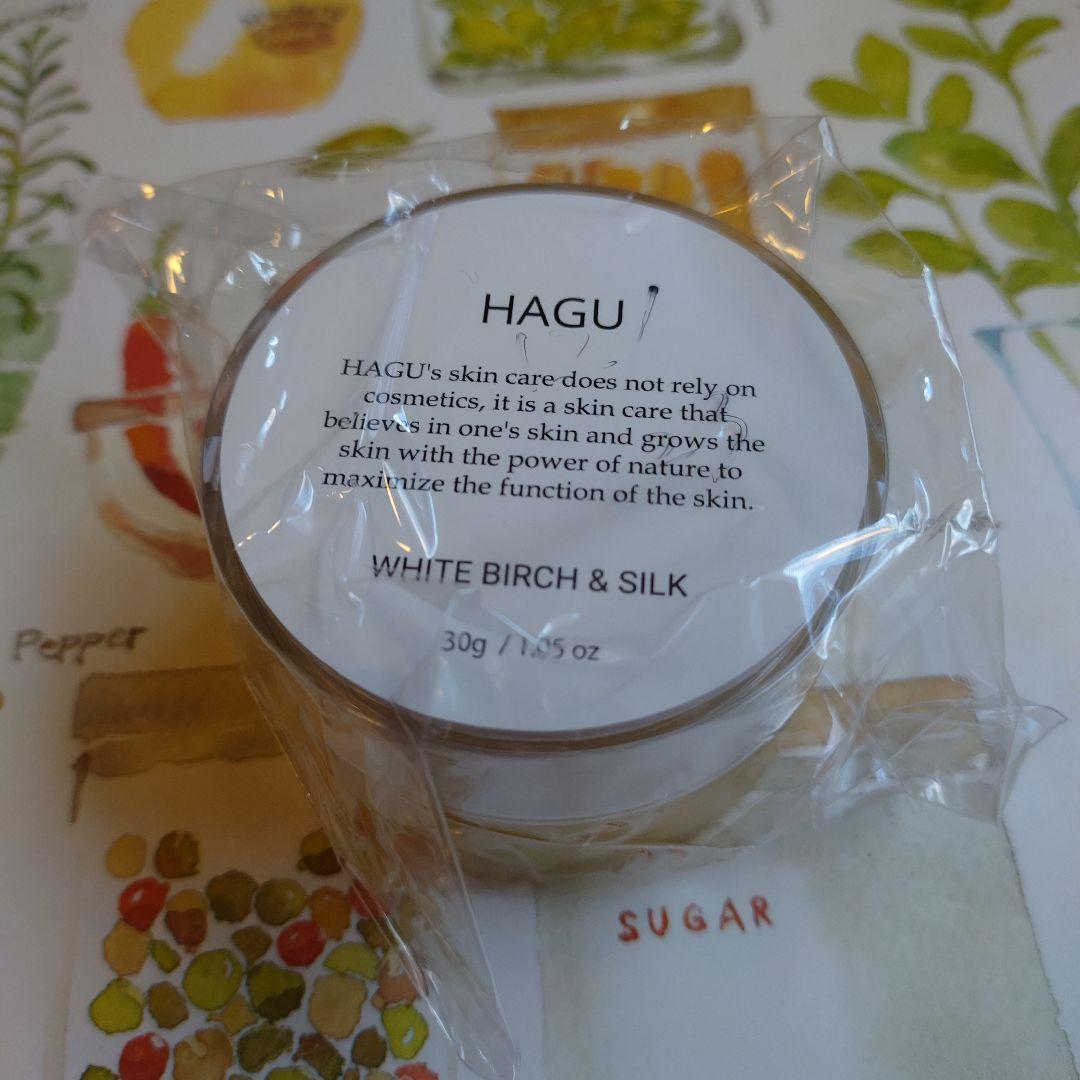 【HAGU 】ホワイトバーチシルクプロテクトバーム