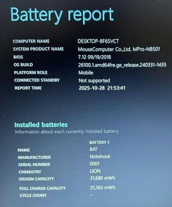 §　Celeron第７世代８GB/HDD 500GB　MPro-NB501C　§