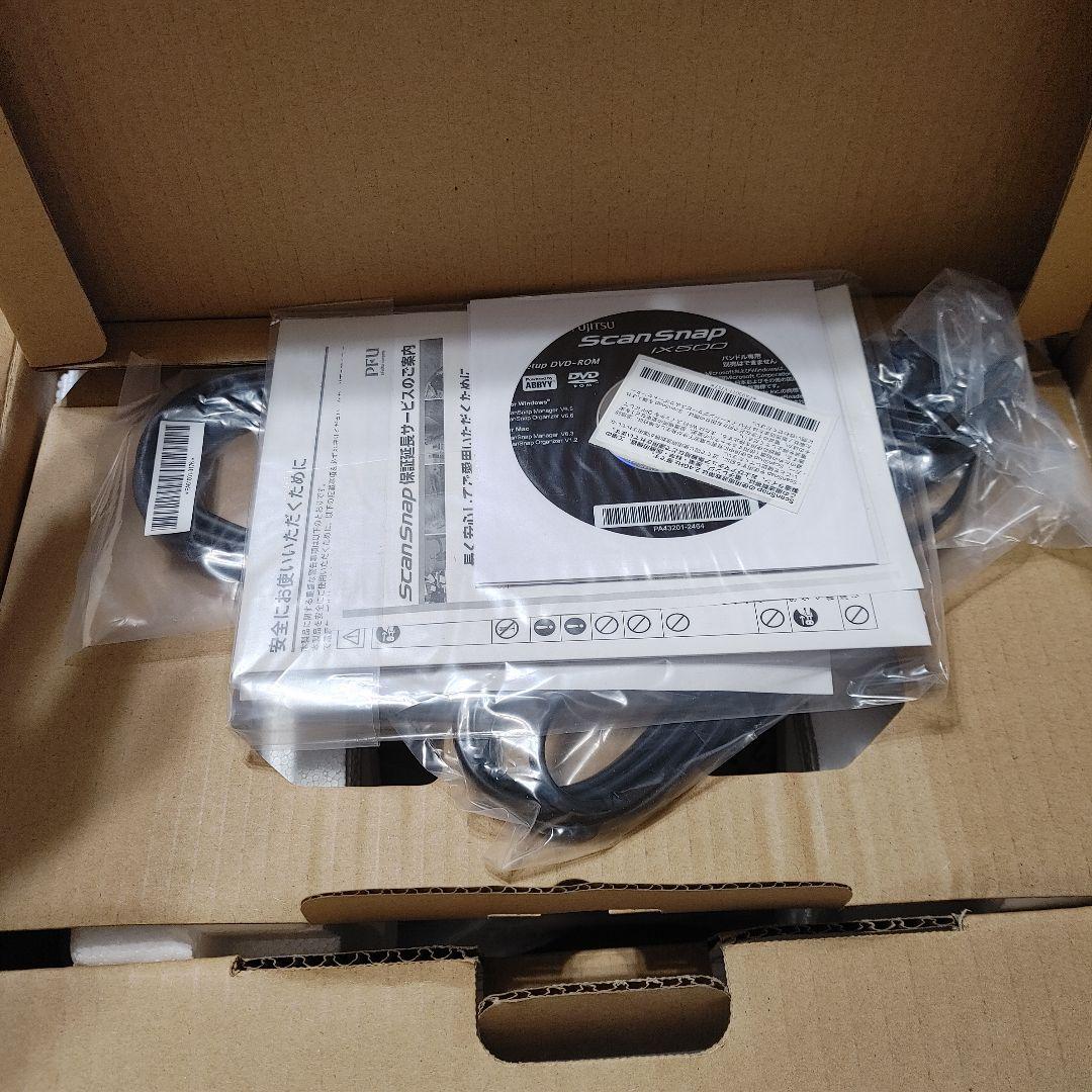 【新品未使用/元箱付】富士通 ScanSnap iX500