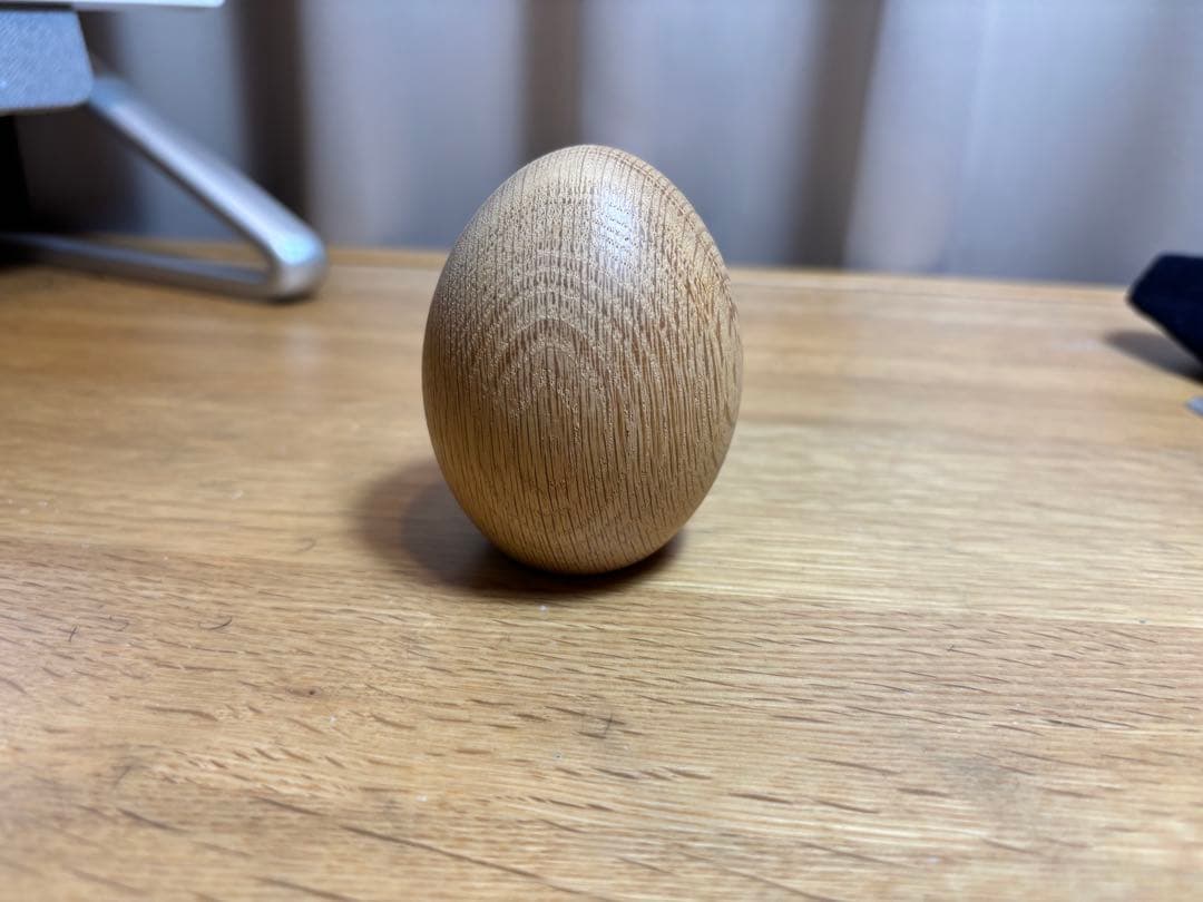廃絶　旭川木地玩具　卵人形　太田久幸　HISA CRAFT　孵化　ひよこ
