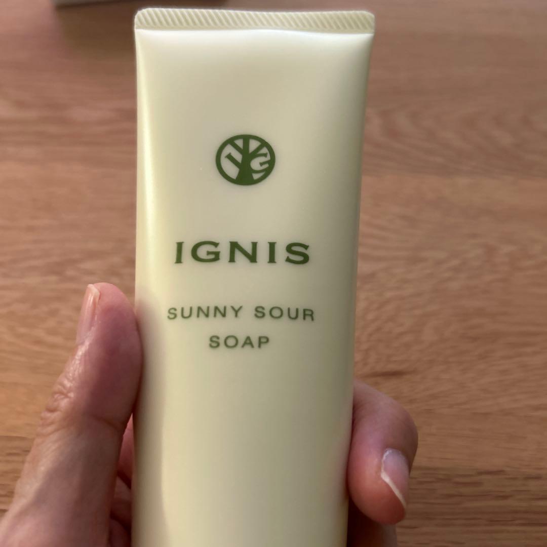 IGNIS SUNNY SOUR CLEANSING GELEE とSOAP