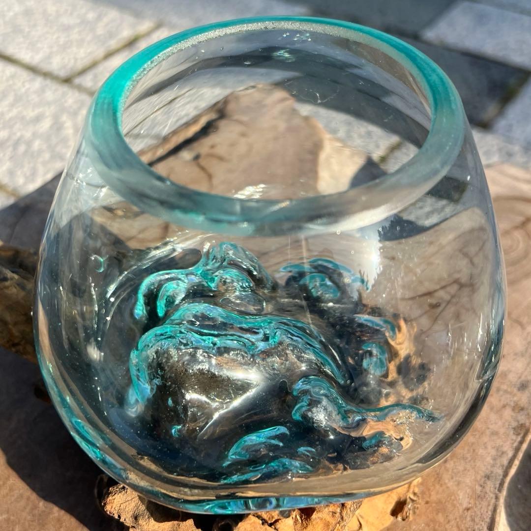 流木ガラスオブジェXSQ 花瓶 金魚鉢 ガーデニング テラリウム 観賞魚 容器