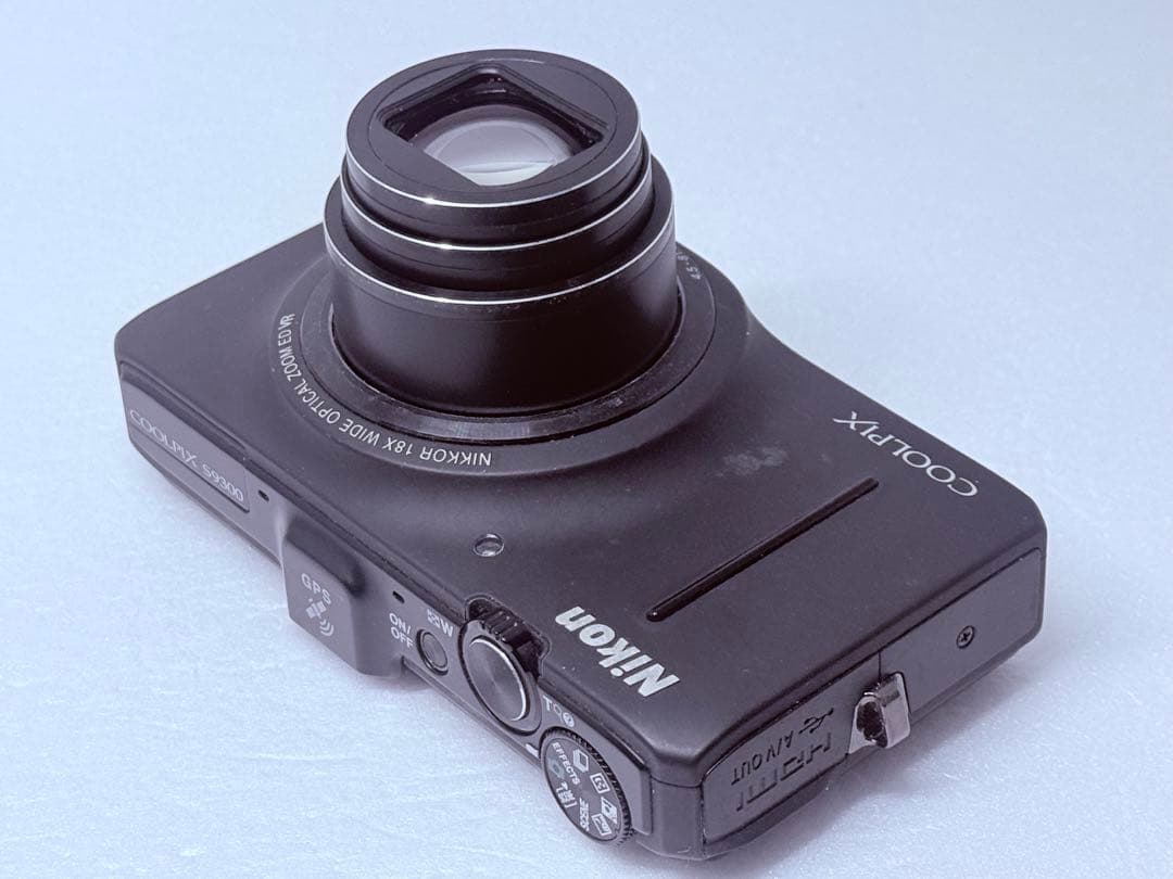 Nikon COOLPIX S9300 動作確認済 ブラック コンデジ