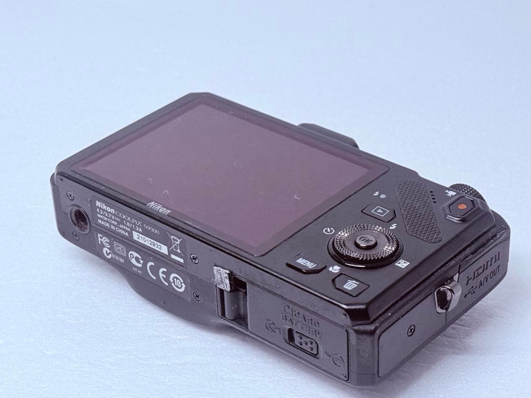Nikon COOLPIX S9300 動作確認済 ブラック コンデジ