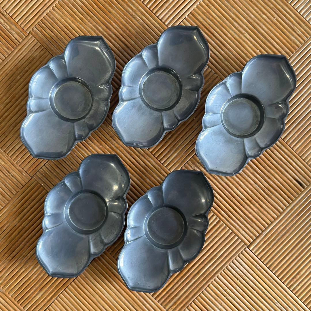 SNT1605 煎茶道具 九谷焼 宝瓶 煎茶椀 棗 湯呑み 茶托 茶櫃 22点